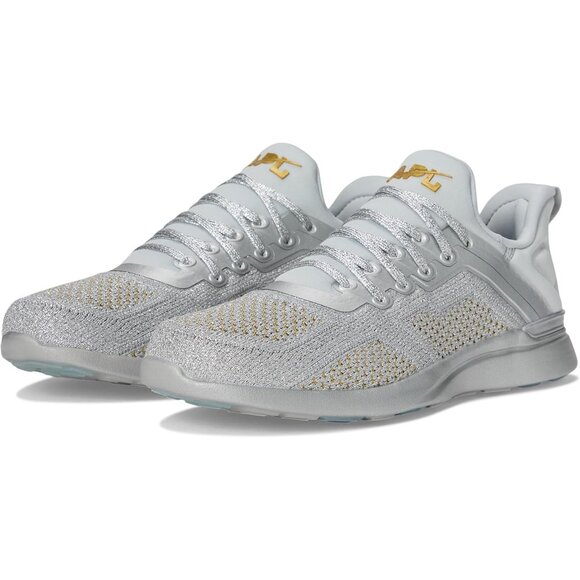 NEW APL - Sizes 7, 8, 9.5, 10 TechLoom Tracer Training Sneakers, Metallic Silver - Picture 2 of 8